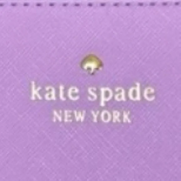 Kate Spade Wristlet Large NWT Light Purple - Picture 3 of 6